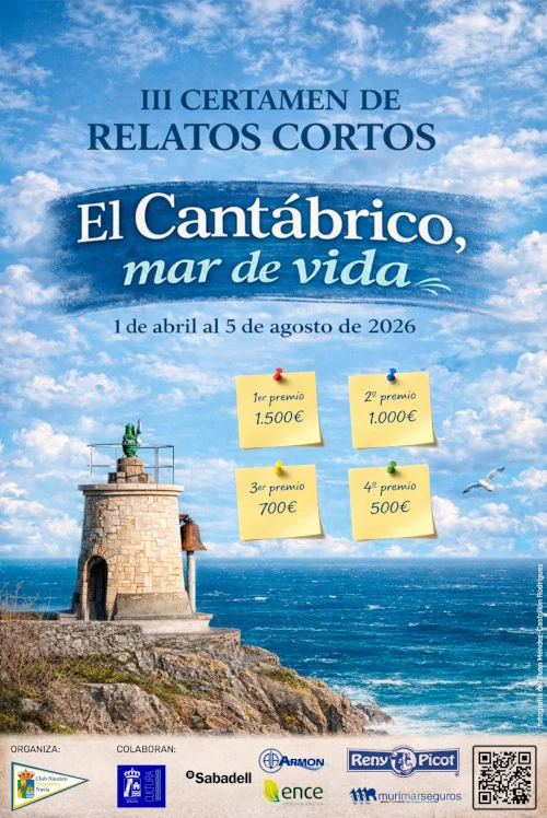 Este sábado se entregan los premios del III Certamen de Relatos Cortos 