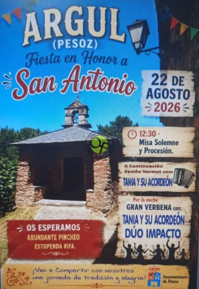 Fiesta de San Antonio 2026 en Argul