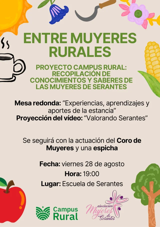 ENTRE MUYERES RURALES, PRESENTACION DEL TRABAJO REALIZADO PROYECTO CAMPUS RURAL