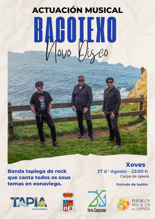 Concierto de Bacotexo en Tapia de Casariego