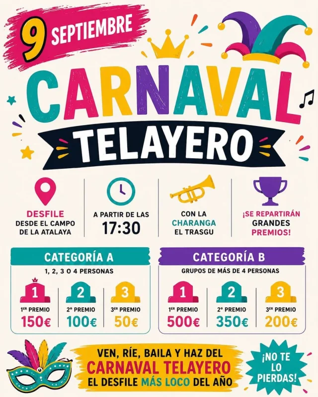 Carnaval Telayero 2026 en Puerto de Vega