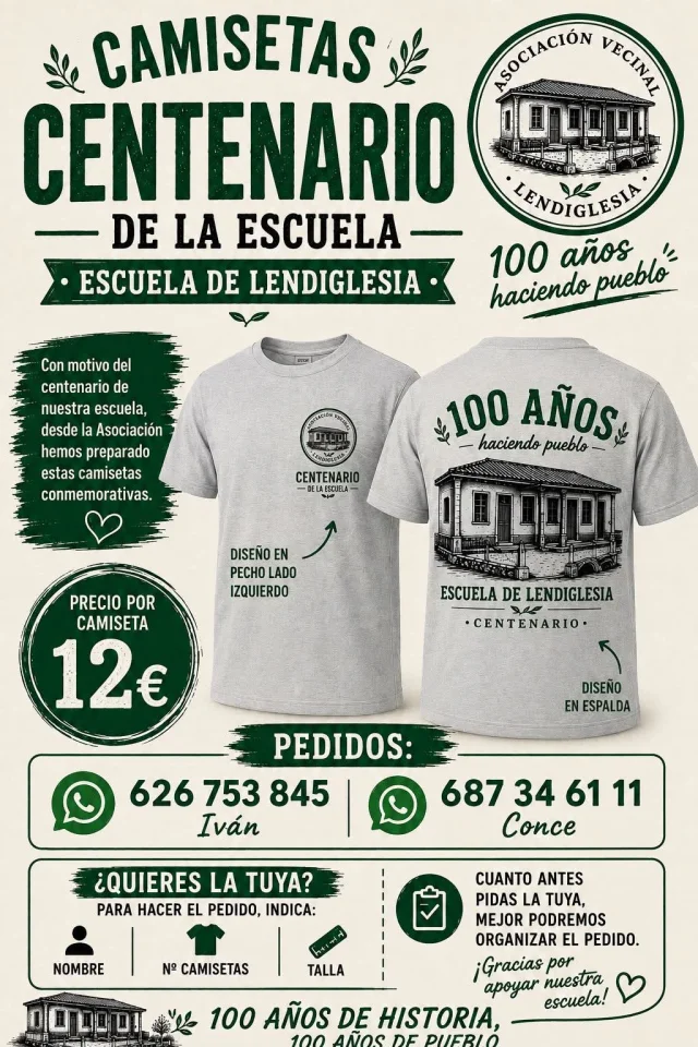 Fiesta del Centenario de la Escuela de Lendiglesia
