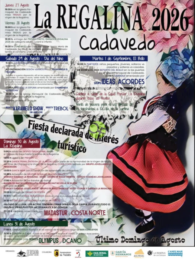 Fiestas de la Regalina 2026 en Cadavedo