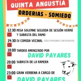 Fiestas de la Quinta Angustia 2026 en Orderias