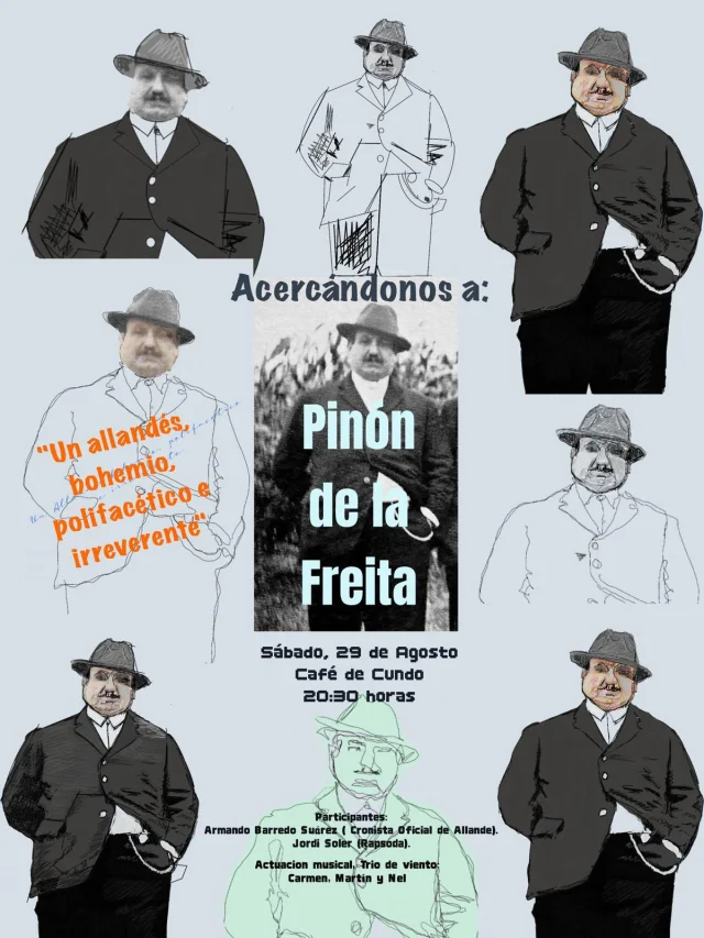 El Café Cundo de Allande acoge el sábado un encuentro dedicado a Piñón de la Freita