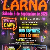 Fiestas del Rosario 2026 en Larna