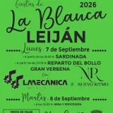 Fiestas de La Blanca 2026 en Leiján