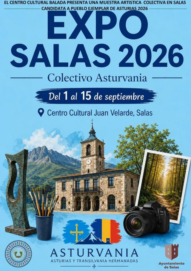 El Colectivo Asturvania expone sus obras en Salas