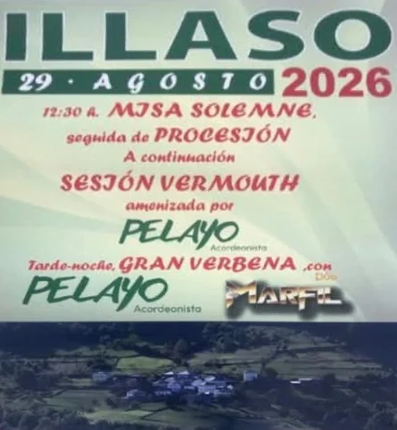 Fiestas en Illaso 2026