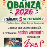 Fiesta de Nuestra Señora de Covadonga 2026 en el Valle de Obanza