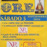 Fiestas de Nuestra Señora de Covadonga 2026 en Ore