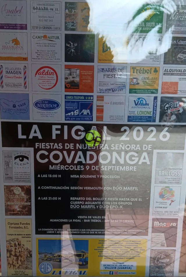 Fiestas de Nuestra Señora de Covadonga 2026 en La Figal
