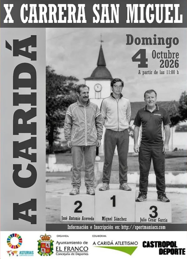 X Carrera San Miguel en A Caridá 2026