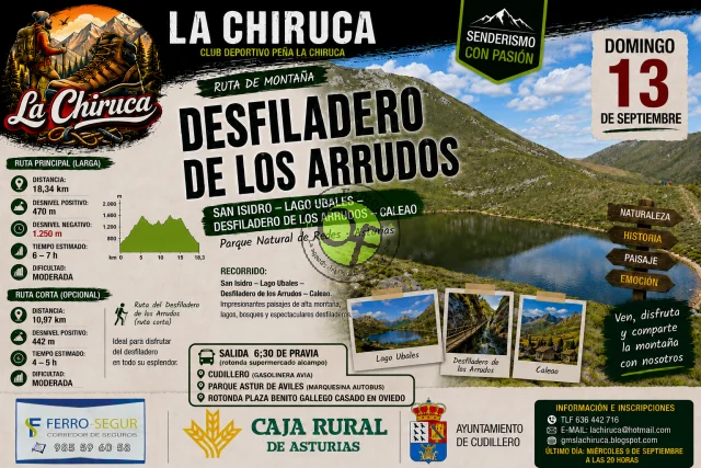 Grupo de Montaña La Chiruca: Ruta Puerto de San Isidro-Caleao
