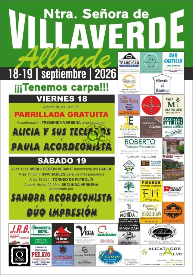 Fiestas de Nuestra Señora 2026 en Villaverde