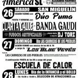 Fiestas de San Miguel 2026 en A Caridá