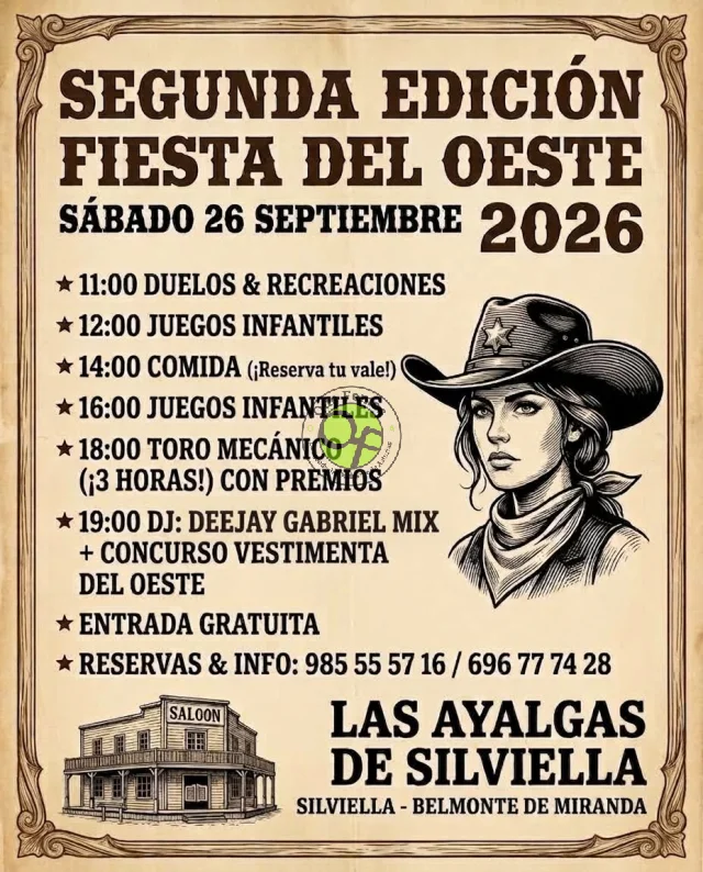 El Museo de Las Ayalgas de Silviella celebra la segunda edición de su Fiesta del Oeste