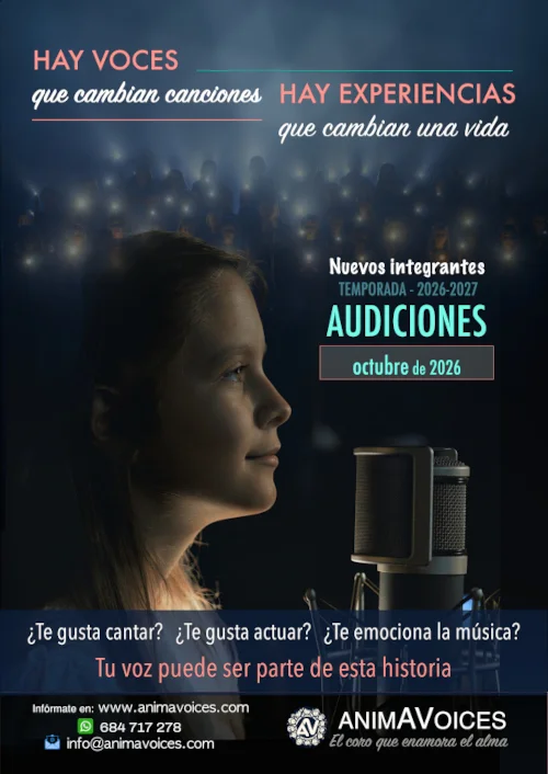animAVoices organiza audiciones en Navia para sumar nuevas voces al coro