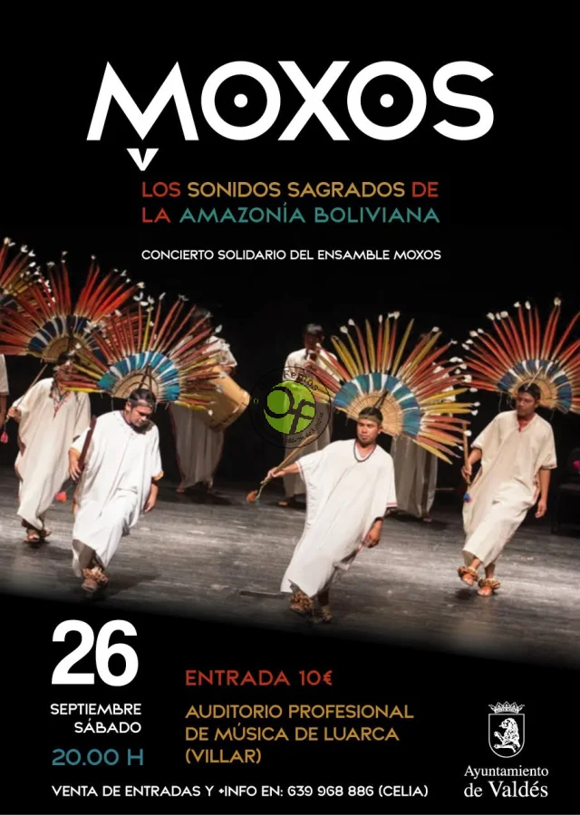 El Ensamble Moxos lleva a Luarca los sonidos sagrados de la Amazonía boliviana