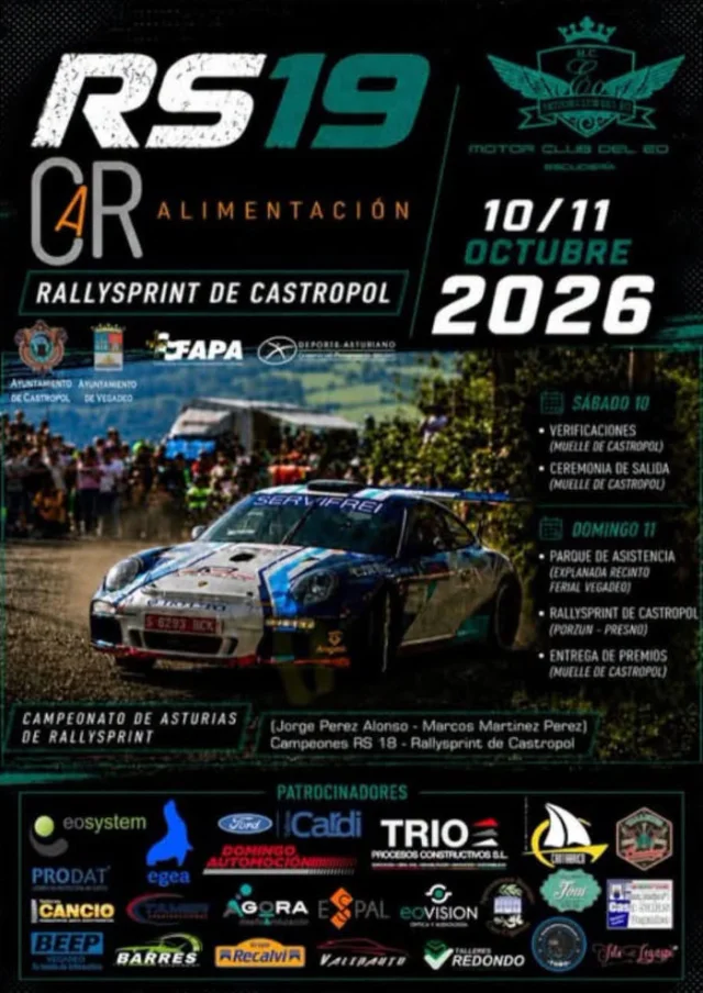 Rallysprint de Castropol 2026