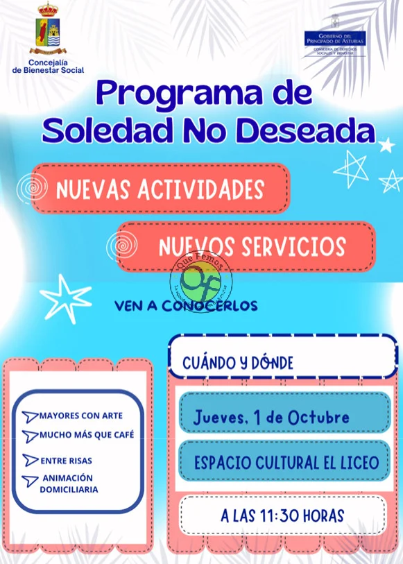 Navia presenta nuevas iniciativas para combatir la soledad no deseada