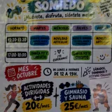 El Gimnasio Municipal de Somiedo presenta su programación de actividades para el mes de octubre