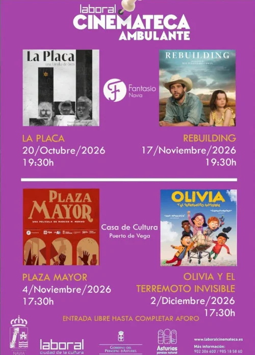 Cinemateca Ambulante en Navia y Puerto de Vega