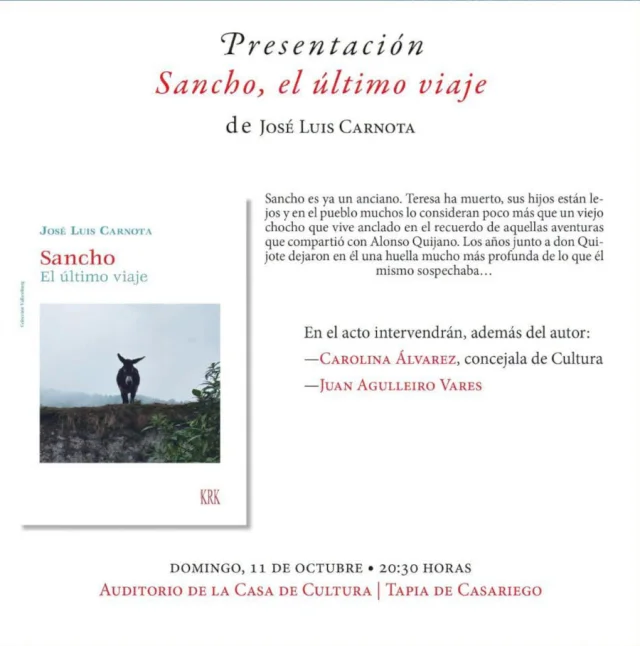 Tapia acoge la presentación del libro 