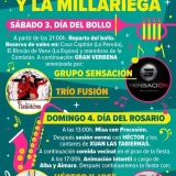 Fiestas del Rosario 2026 en La Pereda y La Millariega