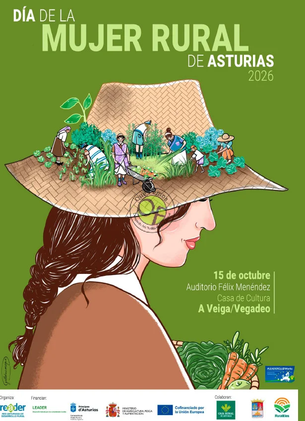 Vegadeo reivindica el papel de las mujeres rurales con la entrega del Galardón Mujer Rural de Asturias 2026