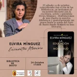Encuentro literario con Elvira Mínguez