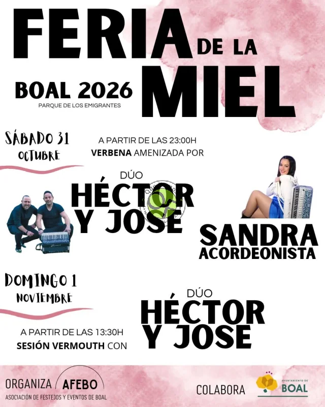 Sabor a miel y mucha fiesta, así celebran el otoño en Boal
