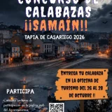Concurso de calabazas de Samaín 2026 en Tapia