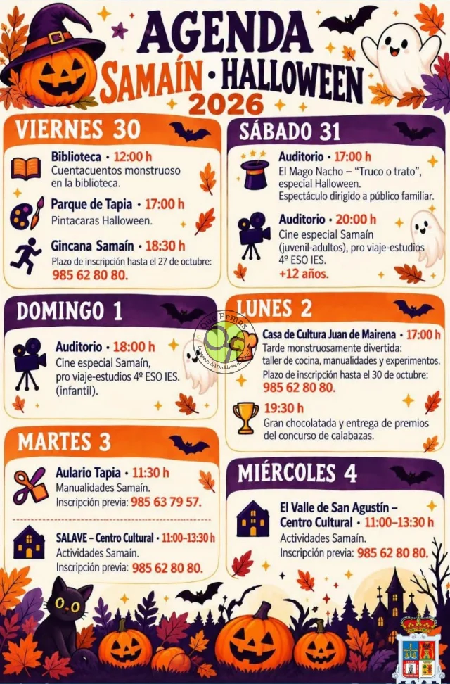 El Samaín 2026 se vivirá intensamente en Tapia