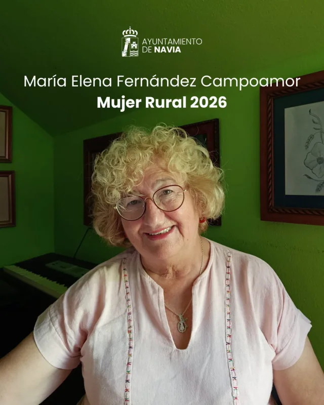 Navia nombra Mujer Rural 2026 a María Elena Fernández Campoamor 