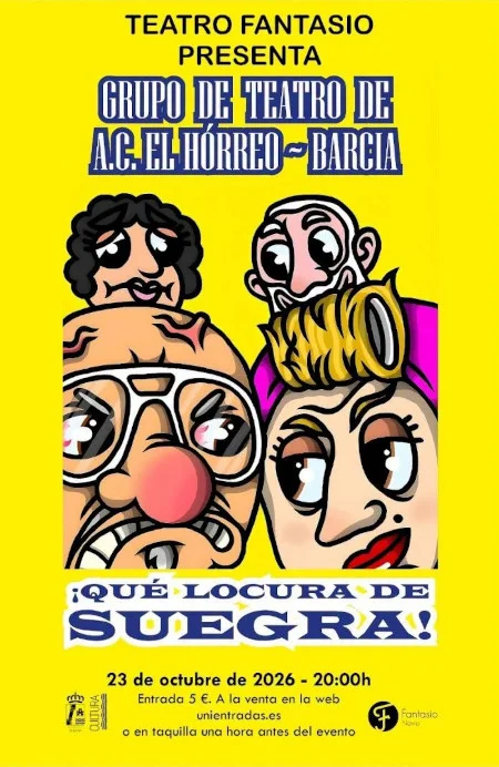 Grupo de Teatro Asociación Cultural El Hórreo de Barcia visita el Fantasio de Navia