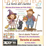 La Pequeteca despide las jornadas Abuel@s de Cuento en Coaña