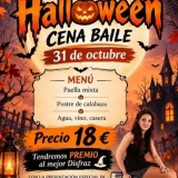 Cena-baile de Halloween en Grandas de Salime