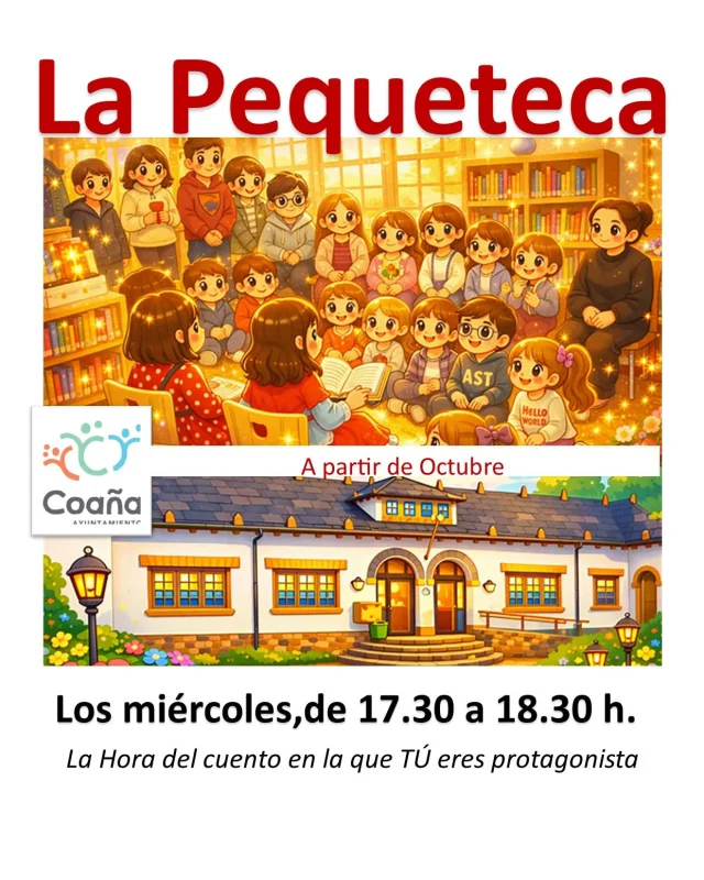 La Pequeteca de Coaña reivindica en noviembre el Derecho al Cuento