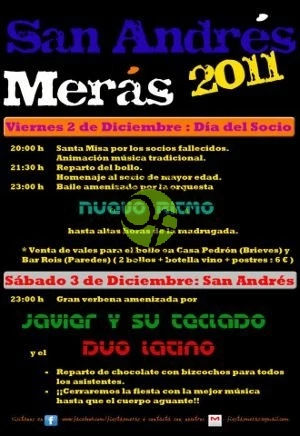 Fiestas de San Andrés en Merás 2011
