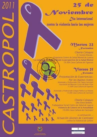 Día Internacional contra la violencia hacia las mujeres en Castropol