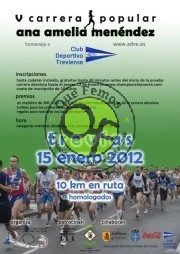 V Carrera Popular Ana Amelia Menéndez 2012