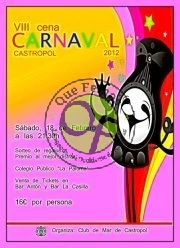 VIII Cena de Carnaval en Castropol