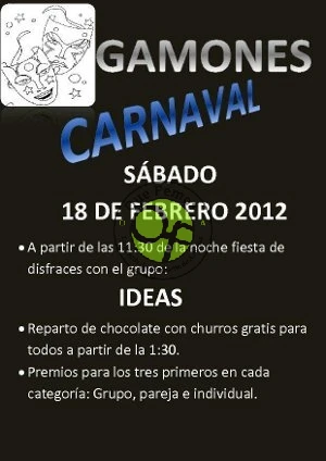 Carnaval 2012 en Gamones