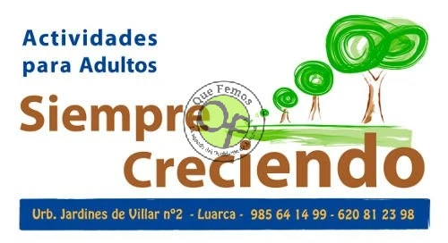 Siempre creciendo: Taller de crecimiento personal en Luarca