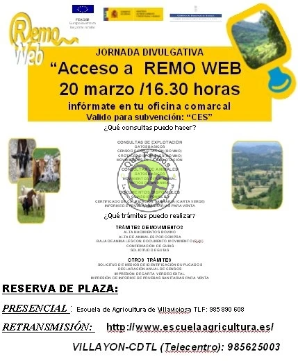 Jornada sobre Remo Web en Villayón