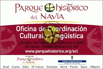 Web del Oficina Cultural y Llingüística da Fundación Parque Histórico