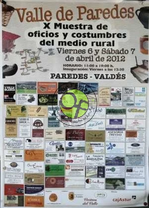 X Muestras de oficios y costumbres del medio rural en Paredes 2012