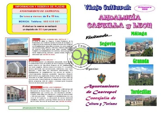 Viaje Cultural a Castilla-León y Andalucía