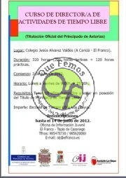 Curso de Dirección de Actividades de Tiempo Libre en El Franco